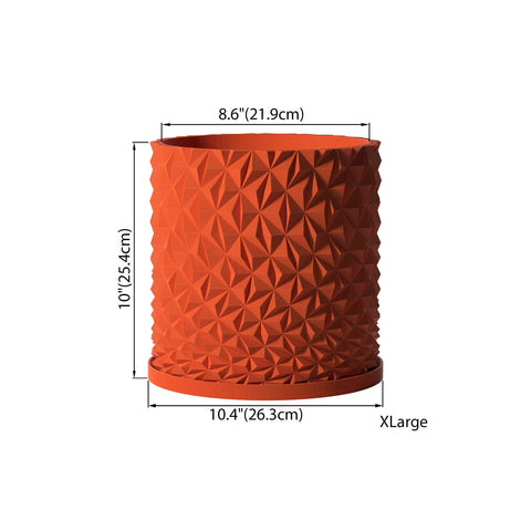 Terracotta Orange Knurl