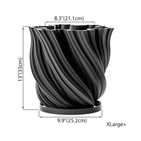 Charcoal Black Fractal