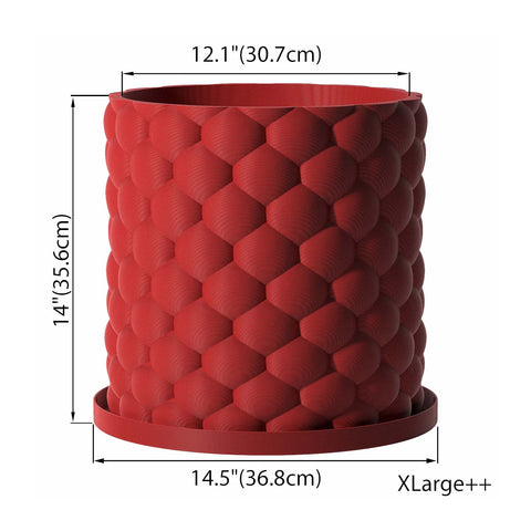 Lava Red Bubble