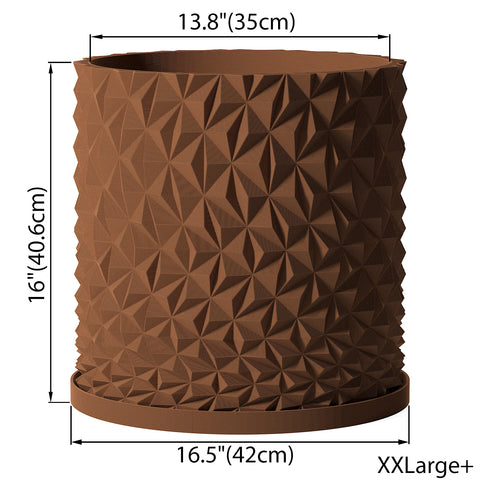 Nut Brown Knurl