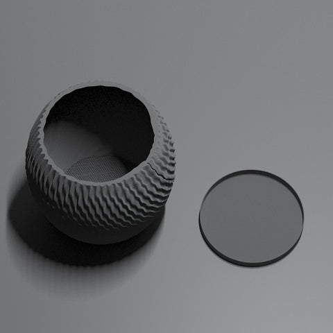 Concrete Grey Ripple