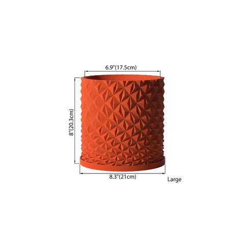 Terracotta Orange Knurl