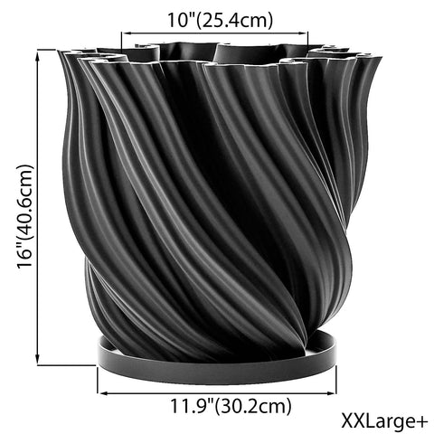 Charcoal Black Fractal