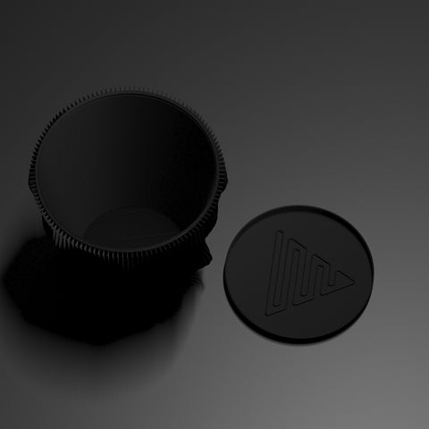 Charcoal Black Wave