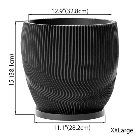 Charcoal Black Risa