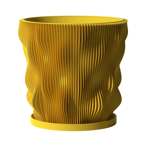 Lemon Yellow Wave