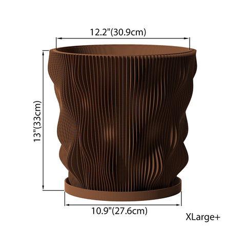 Nut Brown Wave