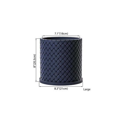 Deep Ocean Blue Weave