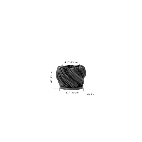 Charcoal Black Fractal