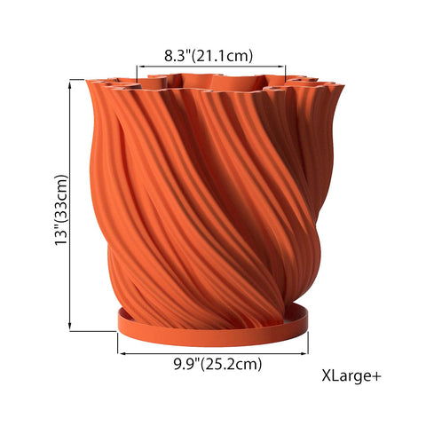 Terracotta Orange Fractal