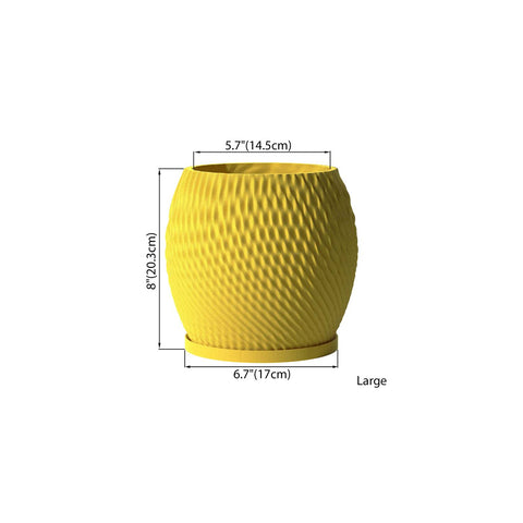 Lemon Yellow Ripple