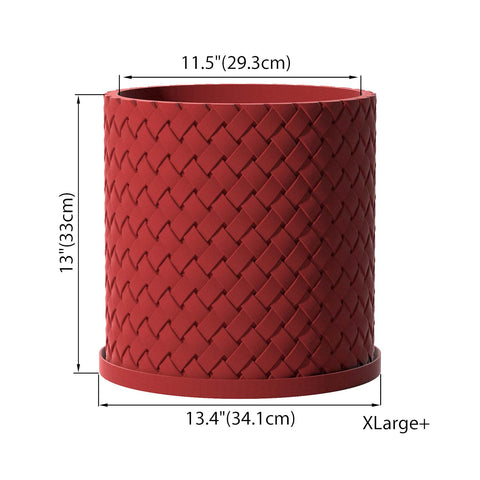 Lava Red Weave