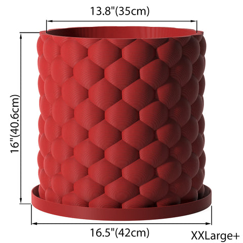 Lava Red Bubble