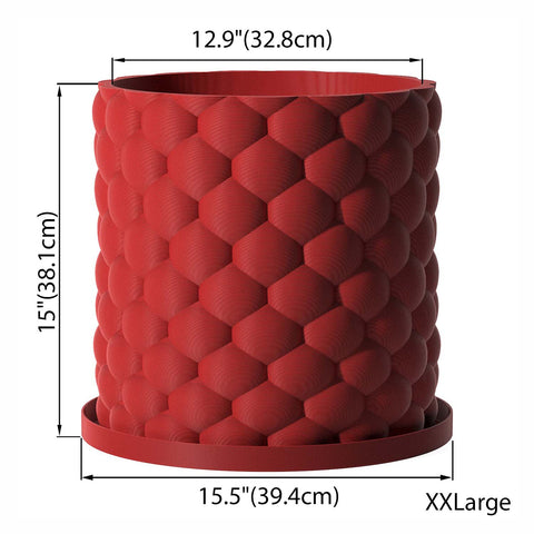 Lava Red Bubble