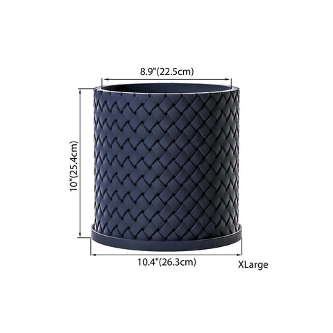 Deep Ocean Blue Weave