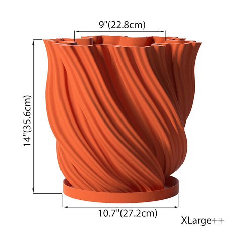 Terracotta Orange Fractal