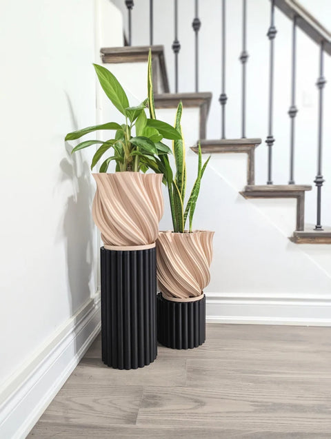 Modern Pillar Plant Stands