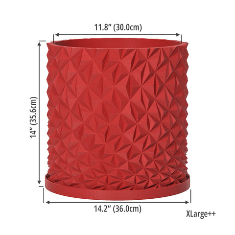 Lava Red Knurl
