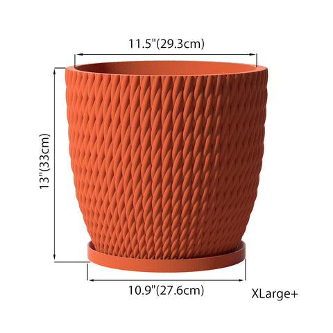 Terracotta Orange Vine