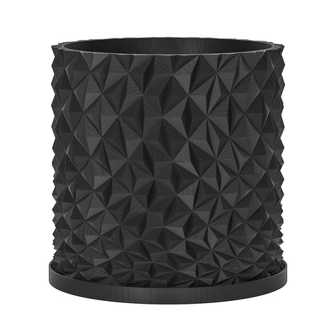 Charcoal Black Knurl