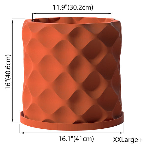 Terracotta Orange Scoop