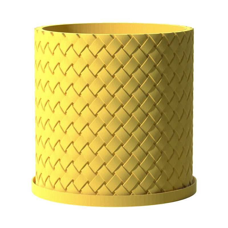 Lemon Yellow Weave