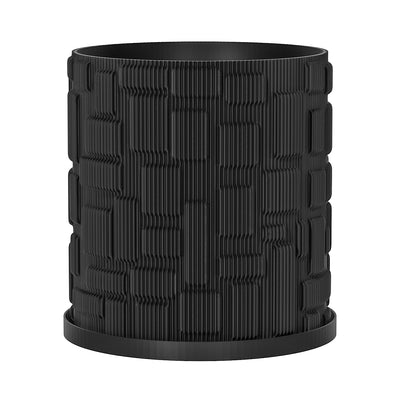 Charcoal Black Gridlock