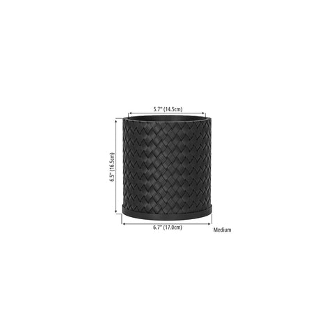 Charcoal Black Weave