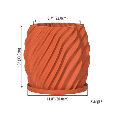 Terracotta Orange Opal