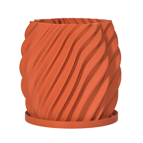 Terracotta Orange Opal