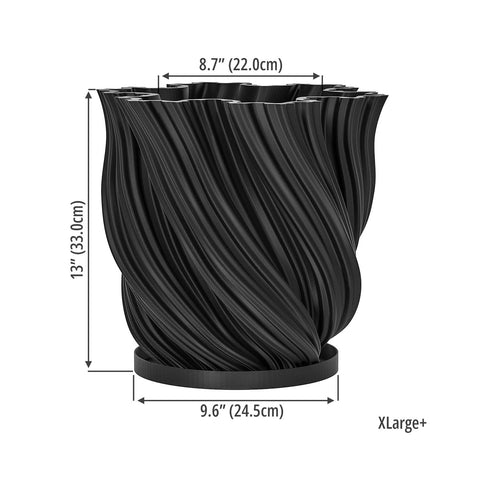 Charcoal Black Fractal