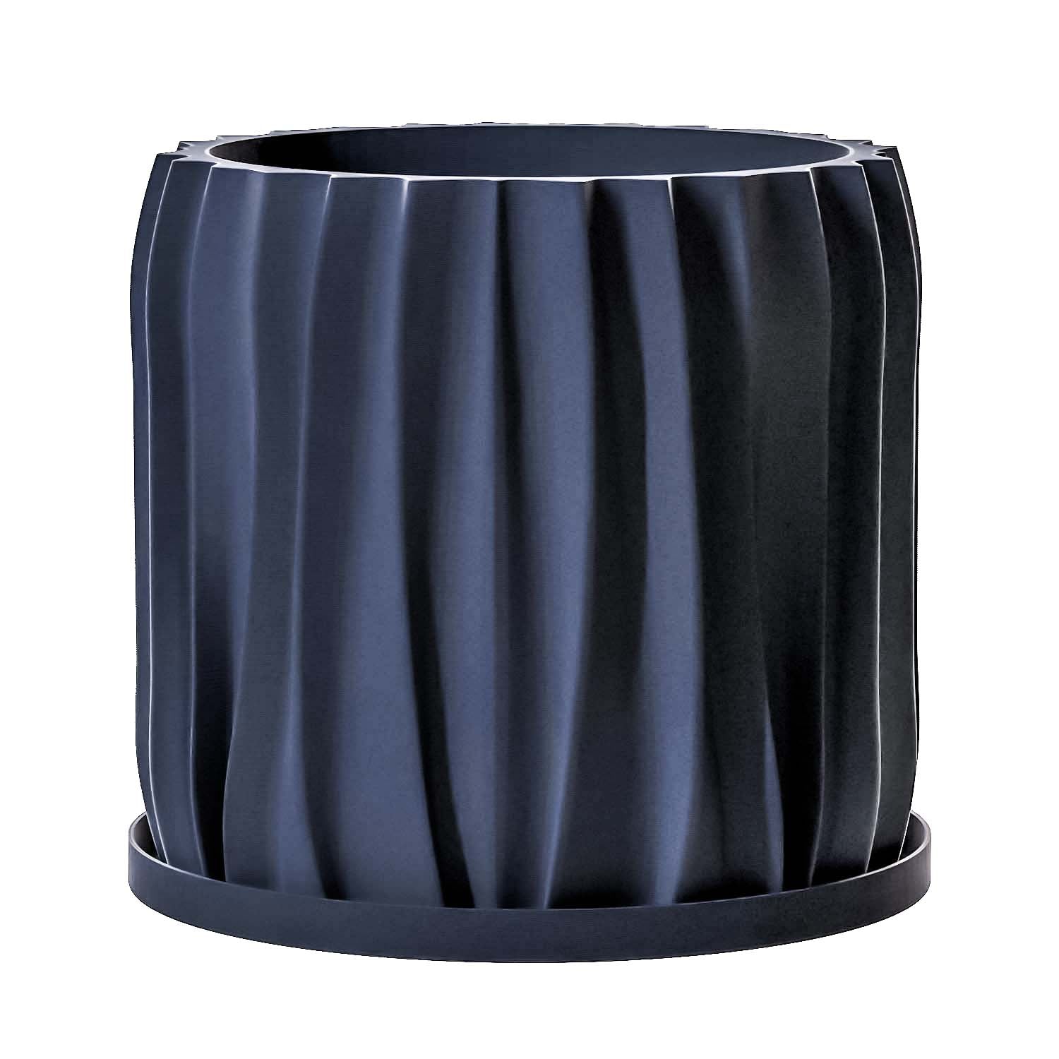 Deep Ocean Blue Kurtain