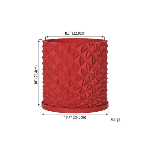 Lava Red Knurl