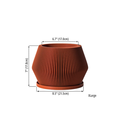 Terracotta Orange Echo