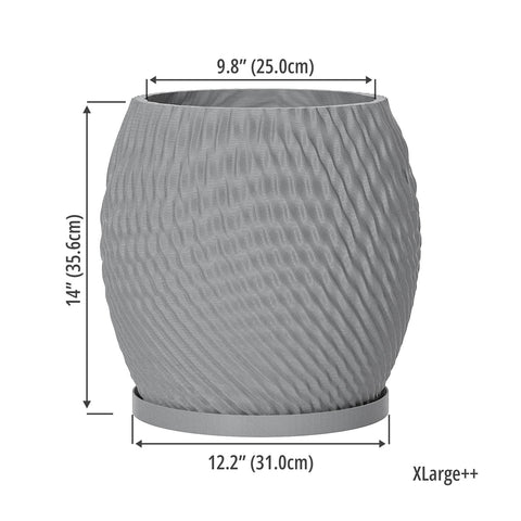 Concrete Grey Ripple