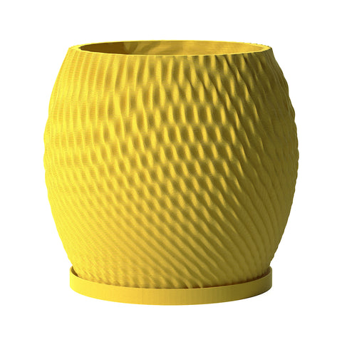 Lemon Yellow Ripple