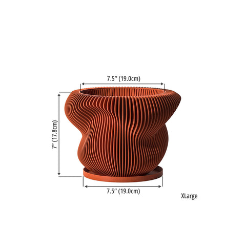 Terracotta Orange Mira