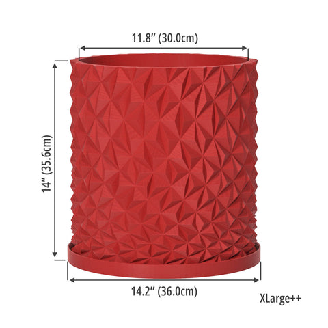 Lava Red Knurl