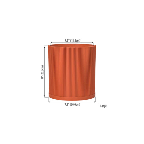 Terracotta Orange Ray