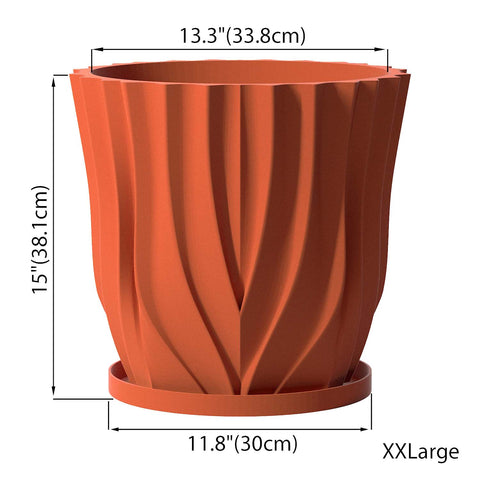 Terracotta Orange Zephyr