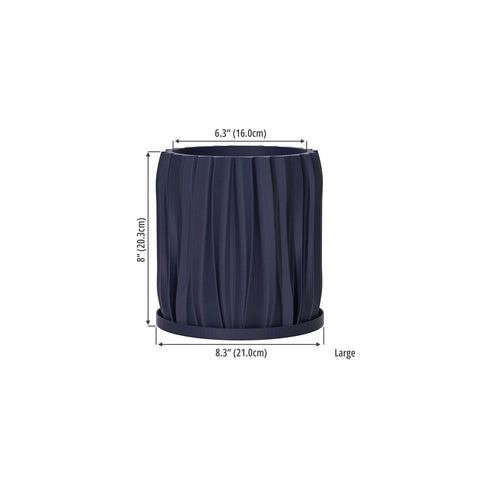 Deep Ocean Blue Kurtain