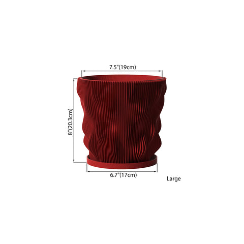Lava Red Wave