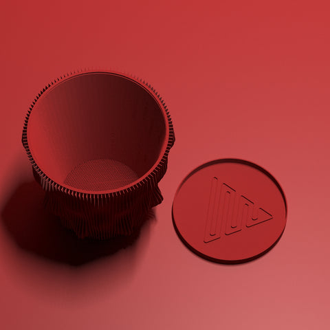 Lava Red Wave