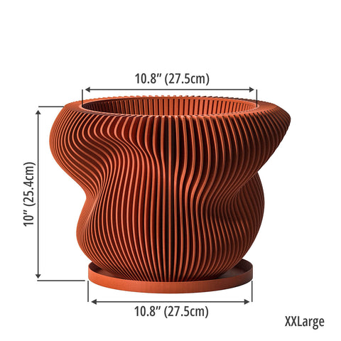 Terracotta Orange Mira