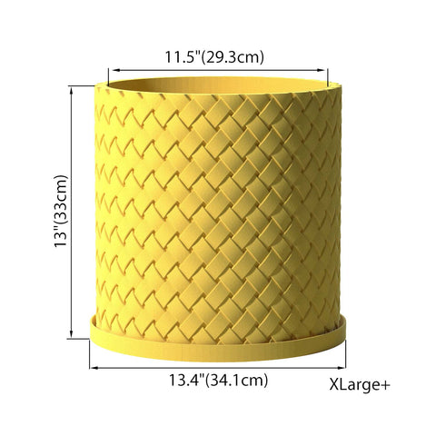 Lemon Yellow Weave