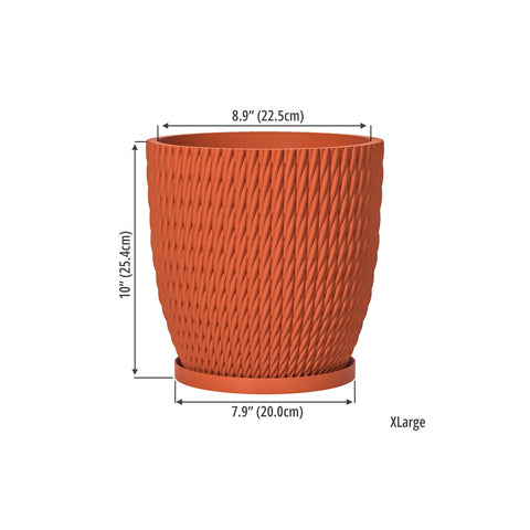 Terracotta Orange Vine