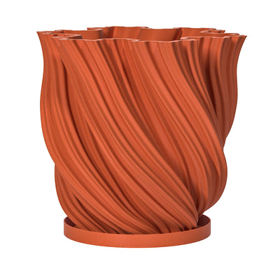 Terracotta Orange Fractal