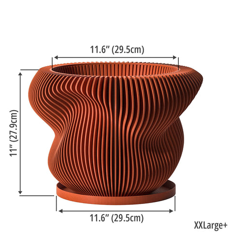 Terracotta Orange Mira