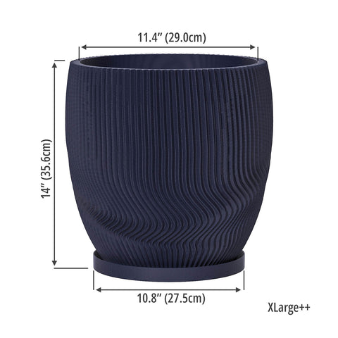 Deep Ocean Blue Risa