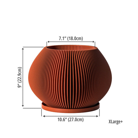 Terracotta Orange Luna